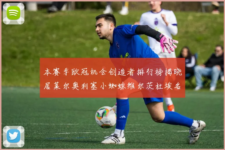 本赛季欧冠机会创造者排行榜揭晓居莱尔奥利塞小蜘蛛维尔茨杜埃名列前五